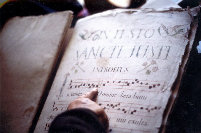 Libro della collezione dell'archivio del Priorato